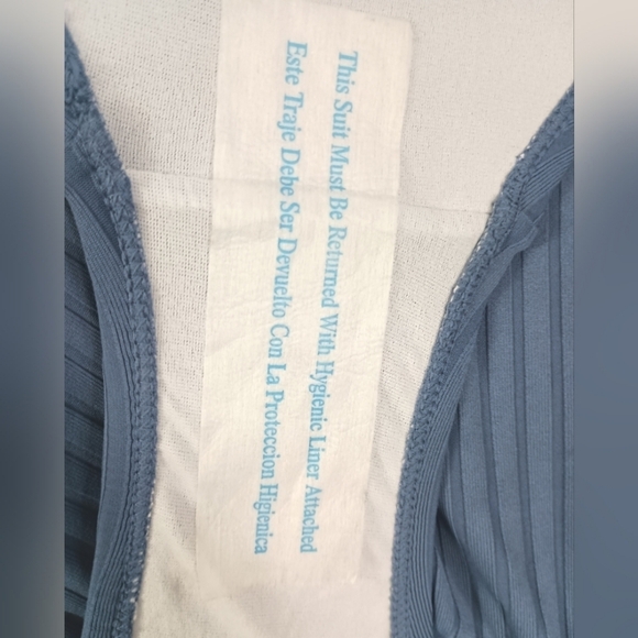 NWT Kona Sol Wide Ribbed Center Ring Medium Coverage One Piece Swimsuit XL - Picture 10 of 10